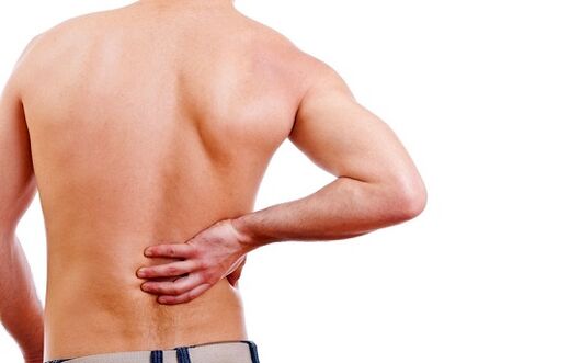 Dolor lumbar en hombres.