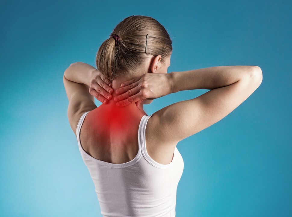 Síntomas de la osteocondrosis cervical.